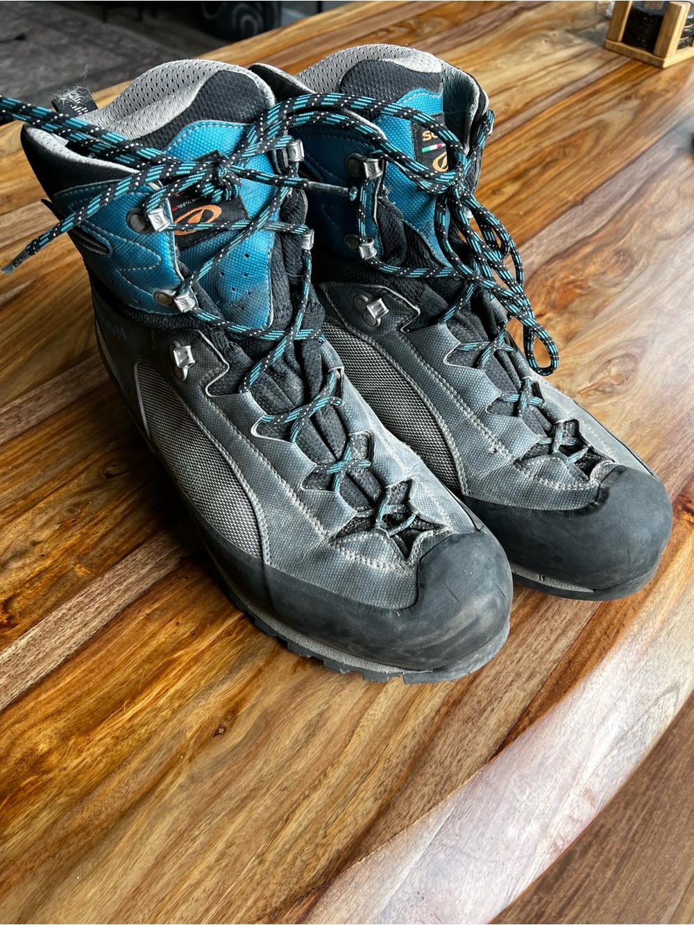 Scarpa Charmoz Pro GTX Men's Mountaineering Boots, Size 48 / 13, Gray Waterproof